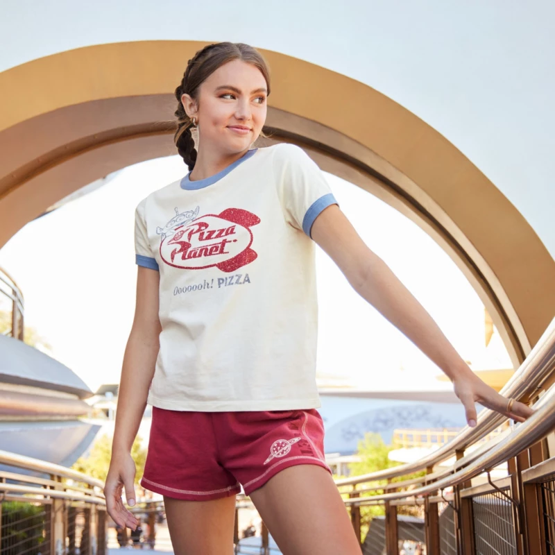 Pizza Planet Shorts For Adults, Toy Story 4 Pizza Planet Shorts For Adults, Toy Story - Image 2