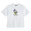 White Mickey Mouse Genuine Mousewear T-Shirt For Women