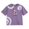 Purple Mickey Mouse Genuine Mousewear Tie-Dye T-Shirt For Women, Disneyland -Disney 2325051570018M
