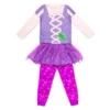 Rapunzel Pyjamas Set With Tutu For Girls, Tangled -Disney 2327053070005M