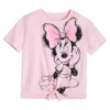 Minnie Mouse Tie-Up T-Shirt For Kids -Disney 2328046850064M