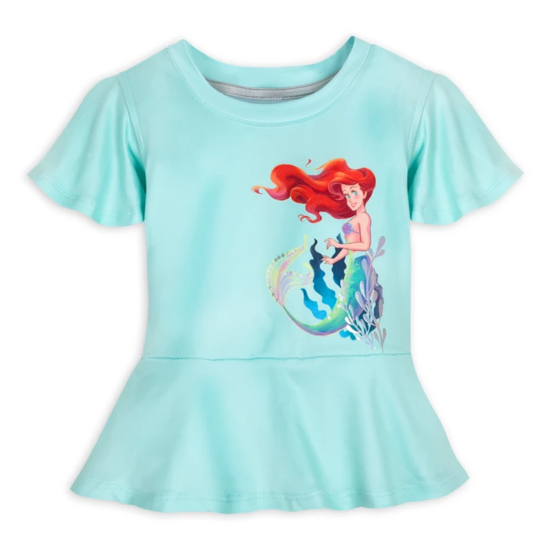 The Little Mermaid Top For Girls 3 The Little Mermaid Top For Girls