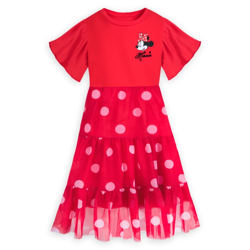 Minnie Mouse Knit Dress For Girls 5 Minnie Mouse Knit Dress For Girls - Image 3