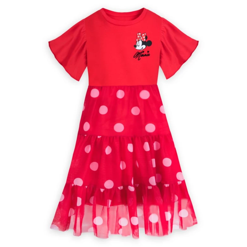 Minnie Mouse Knit Dress For Girls 3 Minnie Mouse Knit Dress For Girls