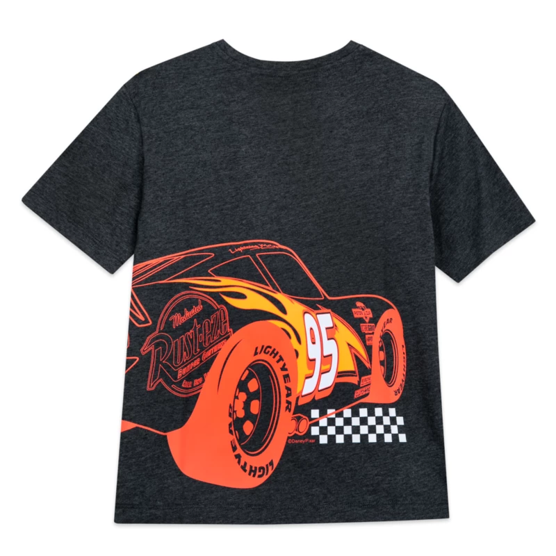 Lightning McQueen Tee For Kids, Cars 4 Lightning McQueen Tee For Kids, Cars - Image 2