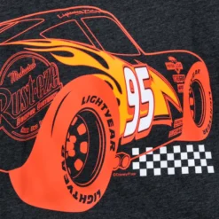 Lightning McQueen Tee For Kids, Cars 11 Lightning McQueen Tee For Kids, Cars -Disney 2401046850005M 4