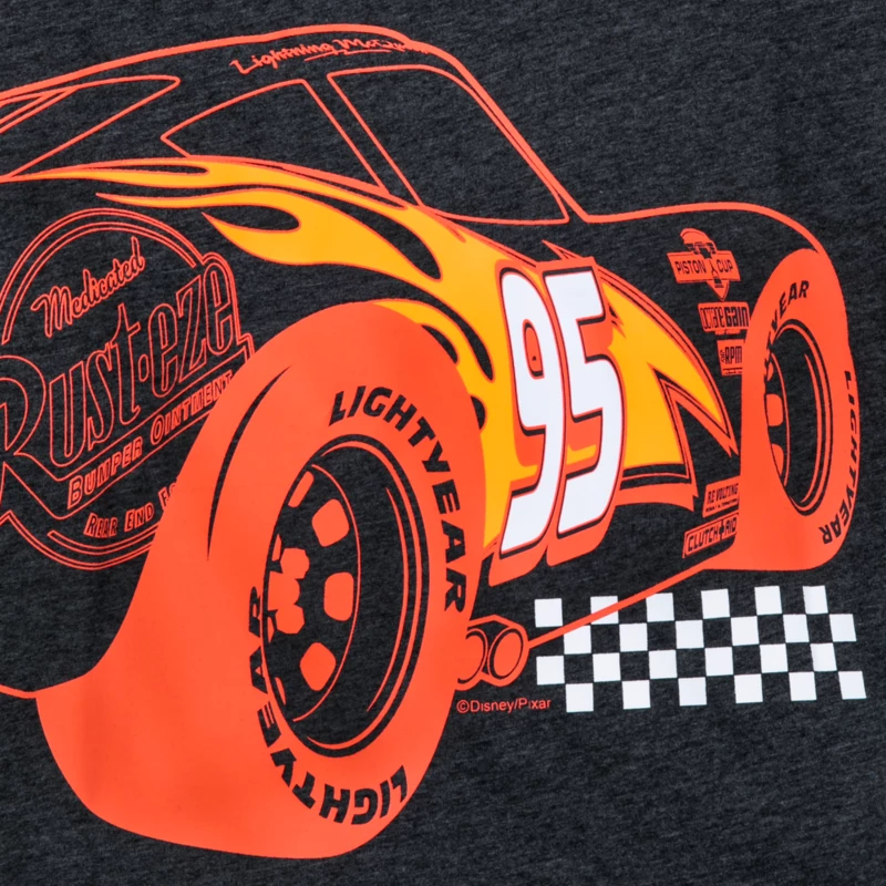 Lightning McQueen Tee For Kids, Cars 7 Lightning McQueen Tee For Kids, Cars - Image 5