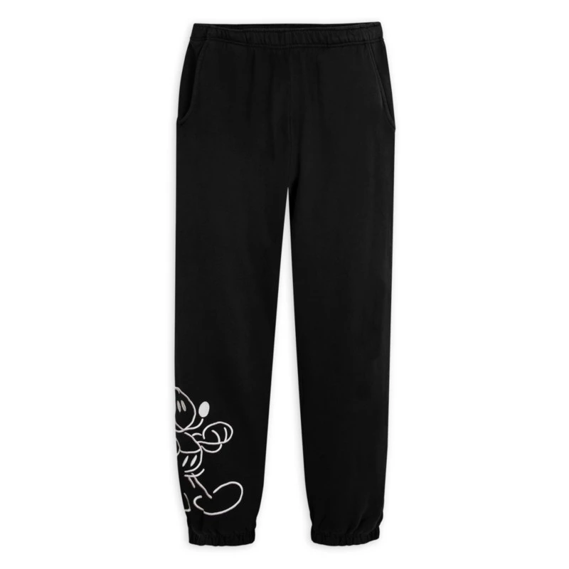 Mickey Mouse Genuine Mousewear Black Jogging Bottoms For Men 3 Mickey Mouse Genuine Mousewear Black Jogging Bottoms For Men
