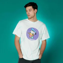 Disneyland Resort Donald Duck Tie-Dye T-Shirt For Adults -Disney 2403049220025M 1
