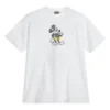 White Mickey Mouse Genuine Mousewear T-Shirt For Men -Disney 2403051570025M