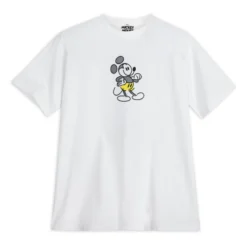 White Mickey Mouse Genuine Mousewear T-Shirt For Men