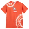 Orange Mickey Mouse Genuine Mousewear Tie-Dye T-Shirt For Adults, Disneyland -Disney 2403051570030M