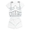 Stormtrooper Short Sleeve Pyjamas Set For Kids, Star Wars -Disney 2405053070009M