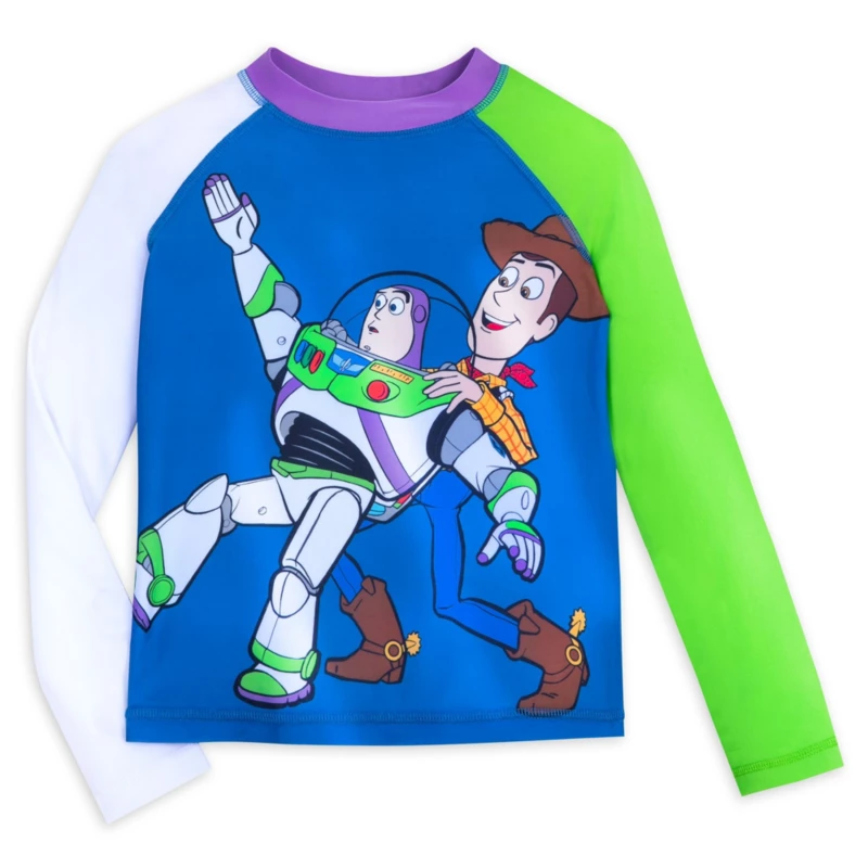 Toy Story Rash Guard For Kids 3 Toy Story Rash Guard For Kids