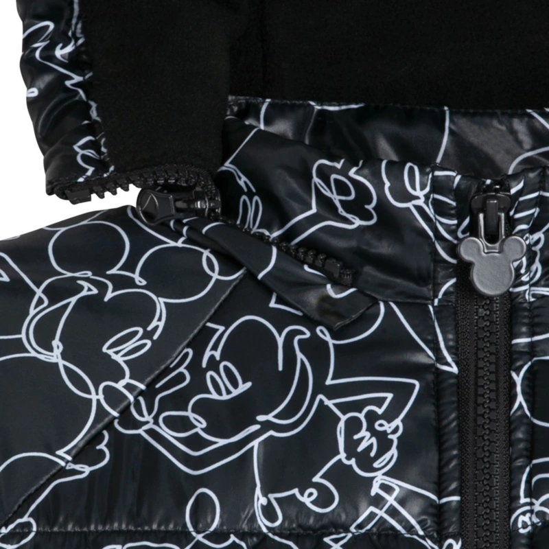 Mickey Mouse Hooded Puff Jacket For Kids 6 Mickey Mouse Hooded Puff Jacket For Kids - Image 4