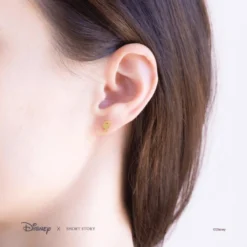 Disney Earrings Mrs Potts And Chip, Gold -Disney 348658009961 3