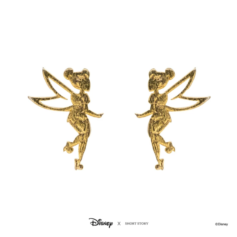 Disney Earrings Tinker Bell, Gold 6 Disney Earrings Tinker Bell, Gold - Image 4