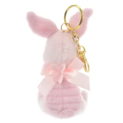 Piglet Sakura Plush Keychain -Disney 412303817887 2