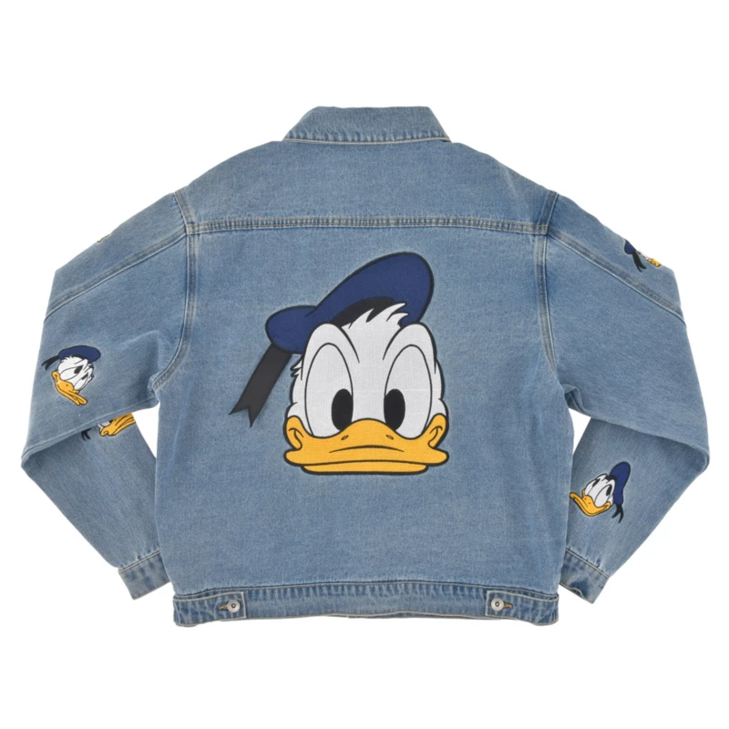 Donald Duck Birthday 2023 Denim Jacket For Adults 4 Donald Duck Birthday 2023 Denim Jacket For Adults - Image 2
