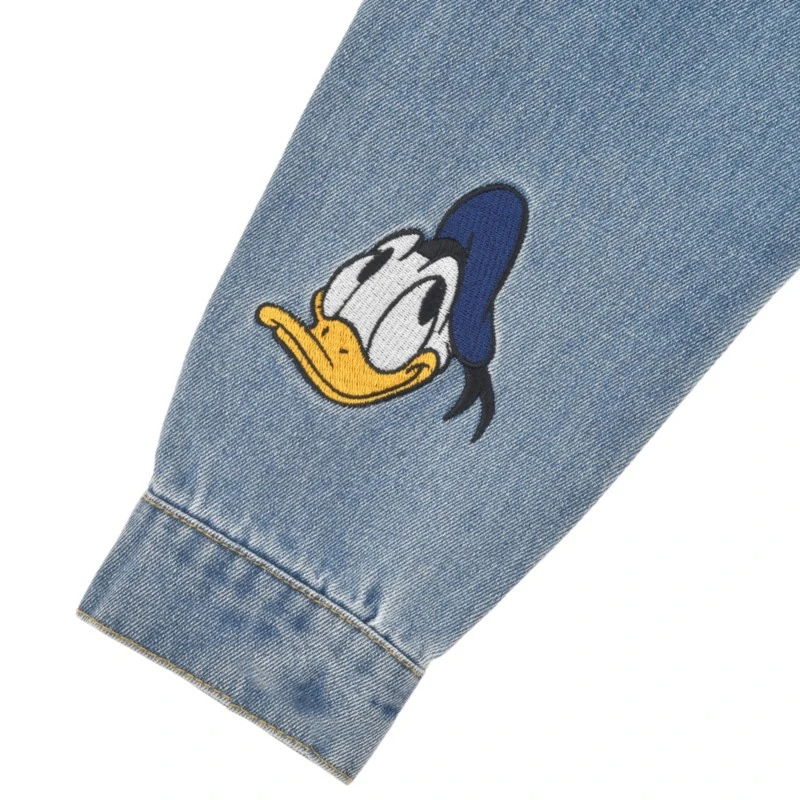 Donald Duck Birthday 2023 Denim Jacket For Adults 6 Donald Duck Birthday 2023 Denim Jacket For Adults - Image 4