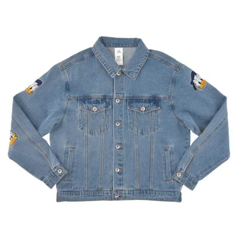 Donald Duck Birthday 2023 Denim Jacket For Adults 3 Donald Duck Birthday 2023 Denim Jacket For Adults
