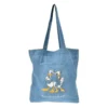 Donald & Daisy Duck Denim Tote Bag 1 Donald & Daisy Duck Denim Tote Bag -Disney 427243352893