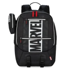 Marvel Logo Backpack And Pouch