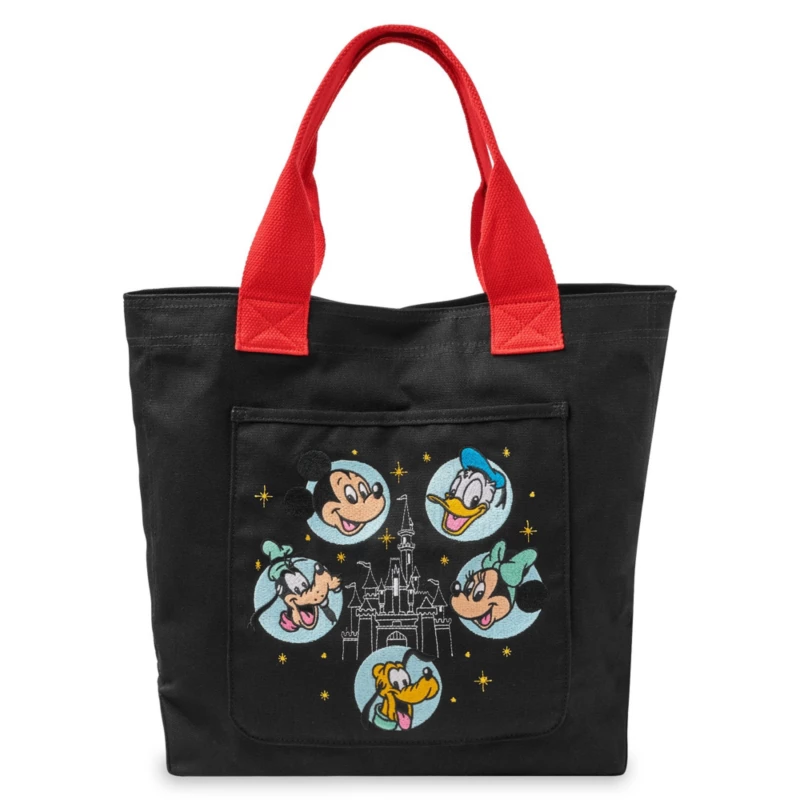 Mickey Mouse And Friends Canvas Tote Bag 3 Mickey Mouse And Friends Canvas Tote Bag