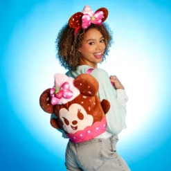 Minnie Mouse Strawberry Cupcake Disney Munchlings Backpack, Baked Treats -Disney 427243974958 2