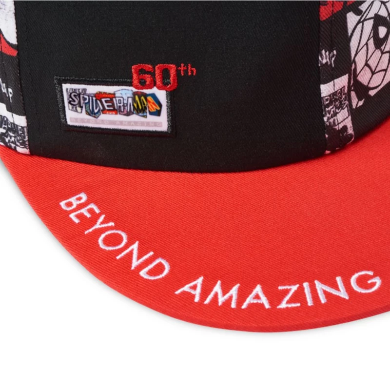 Spider-Man 60th Anniversary Baseball Cap For Adults 6 Spider-Man 60th Anniversary Baseball Cap For Adults - Image 4
