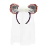 The Haunted Mansion Bride Minnie Mouse Ears Headband For Adults -Disney 428402938019