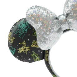 Minnie Mouse Ear Headband For Adults - Disney100, Disneyland -Disney 428403698097 3