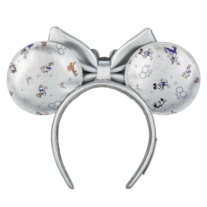 Mickey Mouse And Friends Loungefly Ear Headband For Adults - Disney100 4 Mickey Mouse And Friends Loungefly Ear Headband For Adults - Disney100 - Image 2