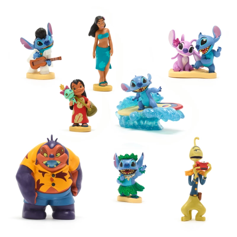 Lilo And Stitch Deluxe Figurine Playset 3 Lilo And Stitch Deluxe Figurine Playset