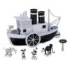 Mickey And Minnie Mouse Steamboat Willie Musical Boat - Disney100 2 Mickey And Minnie Mouse Steamboat Willie Musical Boat - Disney100 -Disney 461023943369