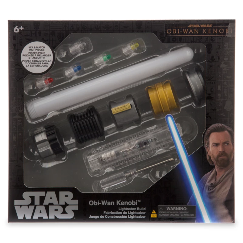 Obi-Wan Kenobi LIGHTSABER Build Toy, Star Wars 6 Obi-Wan Kenobi LIGHTSABER Build Toy, Star Wars - Image 4