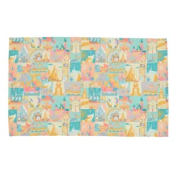 Disneyland Resort Skyline Tea Towels, Set Of 2 -Disney 465013673731 1