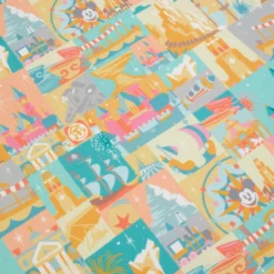 Disneyland Resort Skyline Tea Towels, Set Of 2 -Disney 465013673731 4