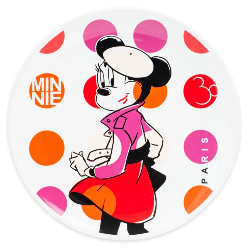 Minnie Parisienne Plates, Set Of 4 4 Minnie Parisienne Plates, Set Of 4 - Image 2
