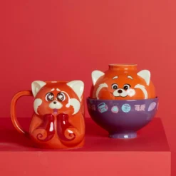 Mei Lee Red Panda Figural Mug, Turning Red -Disney 465032483830 1