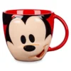 Disney Parks Mousewares Mickey Mouse Face 3D Ceramic Mug 2 Disney Parks Mousewares Mickey Mouse Face 3D Ceramic Mug -Disney 465033630349