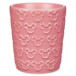 Mickey Mouse Pink And Gold Raised Icon Mug, Disney Homestead Collection -Disney 465033642069 1