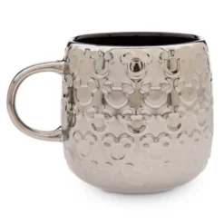 Mickey Mouse Silver-Toned Motif Mug -Disney 465033939572 1