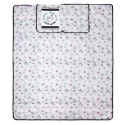 Star Wars: The Mandalorian Picnic Blanket Tote 8 Star Wars: The Mandalorian Picnic Blanket Tote -Disney 465042970269 1