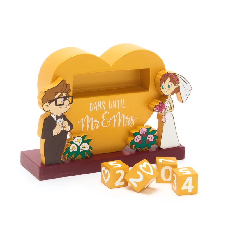 Carl And Ellie Wedding Countdown Calendar, Up 3 Carl And Ellie Wedding Countdown Calendar, Up