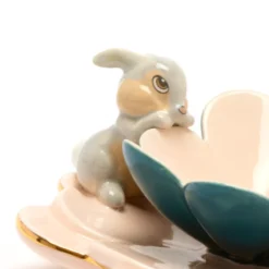 Thumper Floral Trinket Tray, Bambi -Disney 465043360892 2