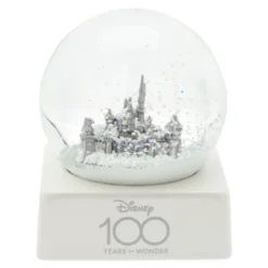 Disneyland Resort Sleeping Beauty Castle Disney100 Celebration Snow Globe -Disney 465053583236 2