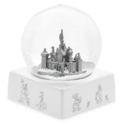 Disneyland Resort Sleeping Beauty Castle Disney100 Celebration Snow Globe -Disney 465053583236 3