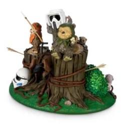 Ewoks Collectible Figurine, Star Wars: Return Of The Jedi 40th Anniversary 8 Ewoks Collectible Figurine, Star Wars: Return Of The Jedi 40th Anniversary -Disney 465053954326 1