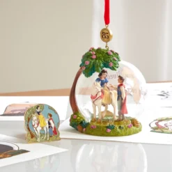 Snow White And The Seven Dwarfs Legacy Sketchbook Ornament, 85th Anniversary, Limited Release -Disney 465062871911 1
